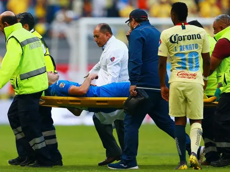 Parte médico oficial de Cruz Azul sobre Pablo Aguilar