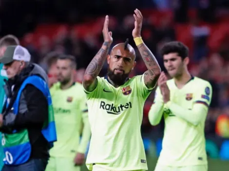 ¿Lo pone? Valverde le tiró flores a Vidal antes de recibir al Manchester United