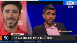 Pablo Pérez en diálogo con Fox Sports.