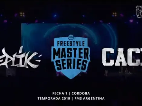 En la primera jornada de la FMS Argentina, Cacha y Replik tuvieron la revancha de la final 2018