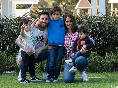 Antonella Roccuzzo subió una hermosa foto familiar, pero el mensaje que dejó es lo más importante