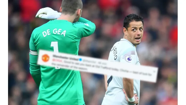 Aún lo extrañan: el tuit que le dedicó Manchester United a Chicharito