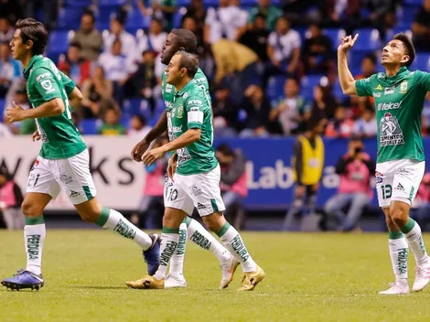 Una locomotora verde: León aplastó al Puebla, es más líder que nunca y alcanzó el récord de triunfos en fila