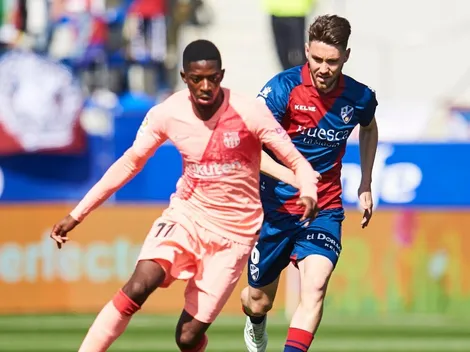 Un Barcelona plagado de suplentes sumó apenas un punto ante Huesca