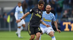 Paulo Dybala jugando para Juventus.