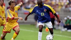 Faustino Asprilla en la Selección Colombia.
