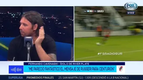 Fernando Cavenaghi en Fox Sports Radio.