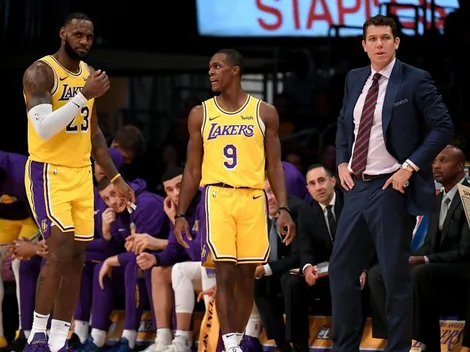 Rajon Rondo dijo lo que verdaderamente pensaba sobre LeBron James y Luke Walton