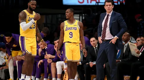 Rajon Rondo dijo lo que verdaderamente pensaba sobre LeBron James y Luke Walton