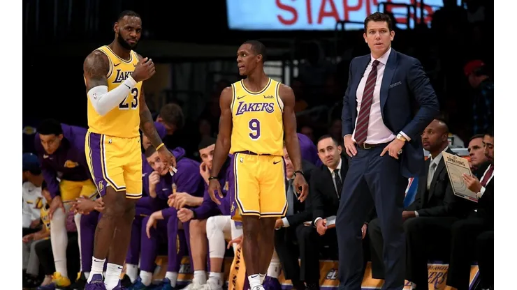 Rajon Rondo dijo lo que verdaderamente pensaba sobre LeBron James y Luke Walton