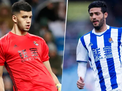 Rulli, arquero de Real Sociedad, admitió que el equipo extraña mucho a Carlos Vela