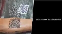 ¡Se tatuó un código y dieron de baja el video!