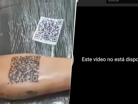 Son malos, eh: dieron de baja el video del tatuaje QR de River