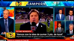Divertido y picante cruce entre José Ramón y el Piojo Herrera tras el título de Copa: "Voy a soñar con el América"