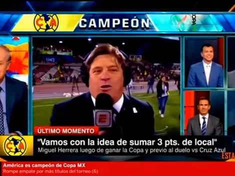 Divertido y picante cruce entre José Ramón y el Piojo Herrera tras el título de Copa: "Voy a soñar con el América"
