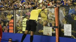 Diego Haro le dejó un recuerdo a un niño que estaba en la Bombonera y en las redes aplaudieron el gesto