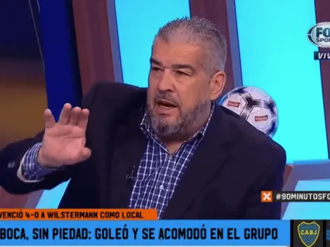 Para Chavo Fucks, se notó en el árbitro que Boca jugó en La Bombonera