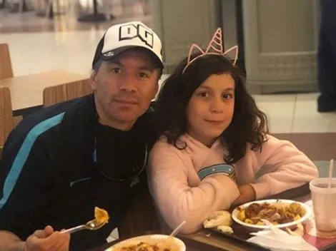 Pablo Lescano estaba filmando un video, su hija lo confundió y le tiró: "Mara, la p... madre"