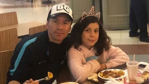 Pablo Lescano estaba filmando un video, su hija lo confundió y le tiró: "Mara, la p... madre"
