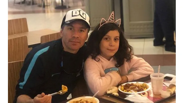 Pablo Lescano estaba filmando un video, su hija lo confundió y le tiró: "Mara, la p... madre"