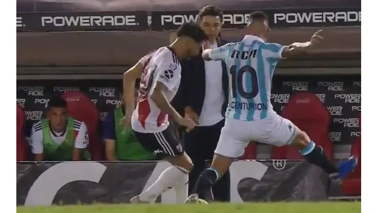 La cuenta de River usó el trolleo de Casco a Centurión para desearle feliz cumpleaños