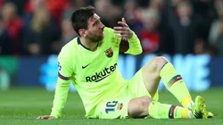 El corte en la nariz de Messi podría esconder una lesión