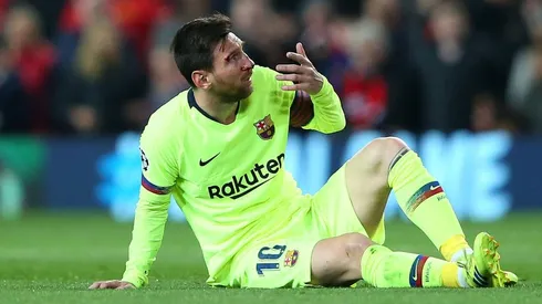 El corte en la nariz de Messi podría esconder una lesión