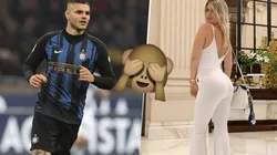 Foto de Mauro Icardi con Wanda Nara.