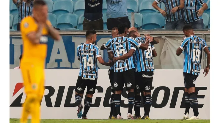 Foto de los jugadores de Gremio.