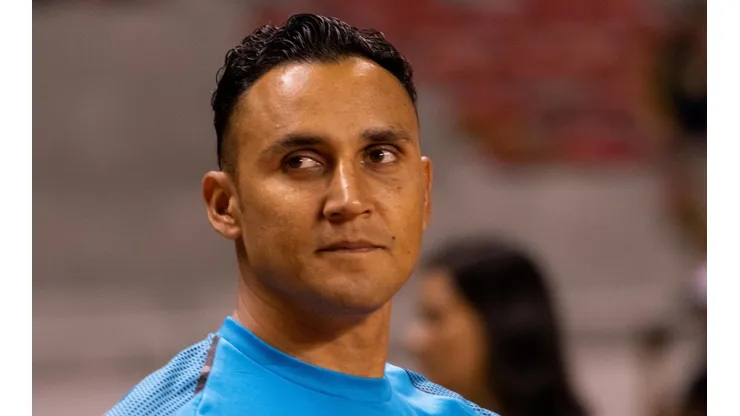 Keylor Navas piensa en la Copa Oro.