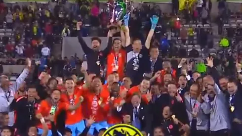 Así levantó América el trofeo de la Copa MX