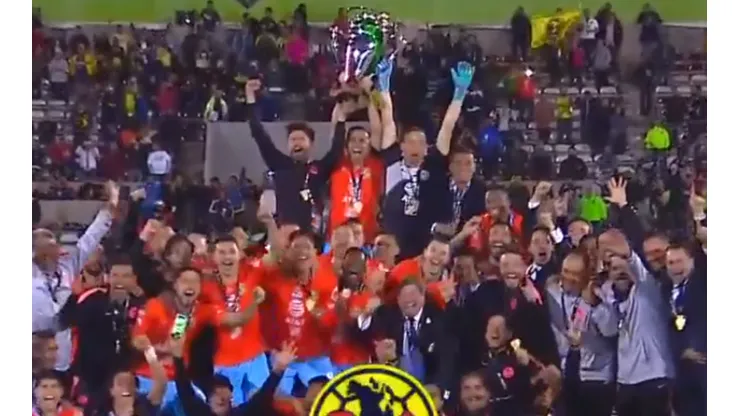 Así levantó América el trofeo de la Copa MX