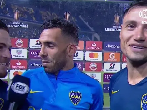 Buena onda: el reclamo entre risas que le hizo Nández a Tevez en vivo