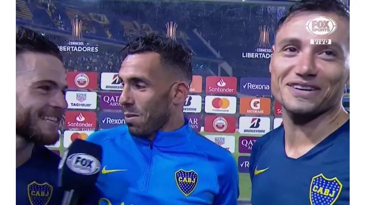 Buena onda: el reclamo entre risas que le hizo Nández a Tevez en vivo