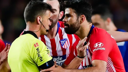 Por su expulsión vs. Barcelona, Diego Costa recibió la segunda sanción más grave de este siglo en España