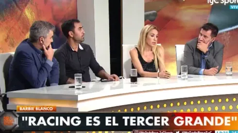 Foto captura del momento en TV.