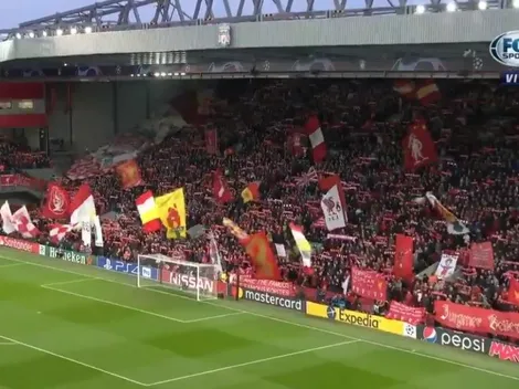 Los hinchas de Liverpool emocionaron al mundo cantando su himno