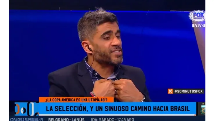 Entendió todo: Bulos hizo autocrítica y tiró que "es imposible exigirle algo a Messi"