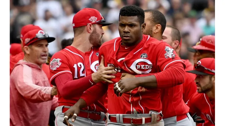 Yasiel Puig retó a la MLB tras su pelea contra los Piratas