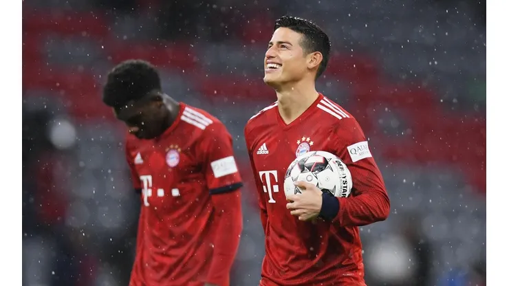 Luego de no ir siquiera al banco vs. Borussia Dortmund, James Rodríguez recibe una gran noticia