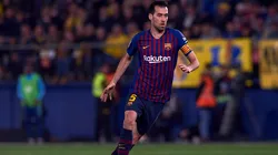 Sergio Busquets, clave en Barcelona.