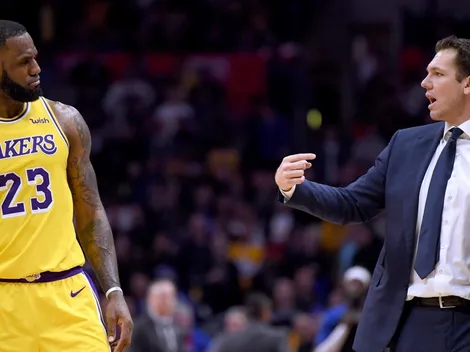 LeBron James finalmente dio su opinión acerca del entrenador Luke Walton