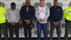 Los detenidos por la Policía.