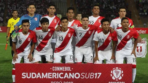Perú vs Paraguay por el Sudamericano Sub 17.