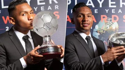 La está descociendo: Alfredo Morelos no para de ganar trofeos