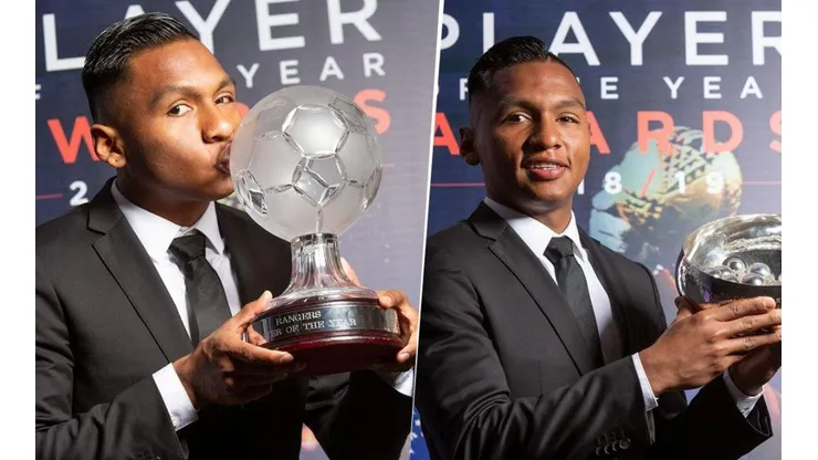 La está descociendo: Alfredo Morelos no para de ganar trofeos
