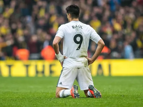 El posteo de Raúl Jiménez tras la dura caída del Wolves
