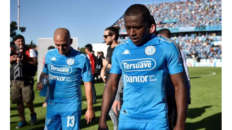 Belgrano se fue a la B y su entrenador se acordó de River y Matías Suárez