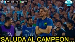 A Beccacece le gritaron y él reaccionó.