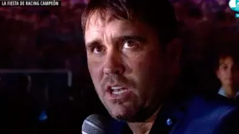 Coudet confirmó que sigue en Racing.